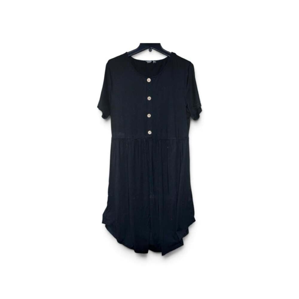 SHEIN Curve Black Babydoll Dress 3XL